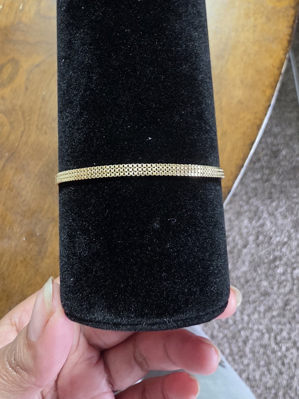 Brazalette Oro Laminado 14k